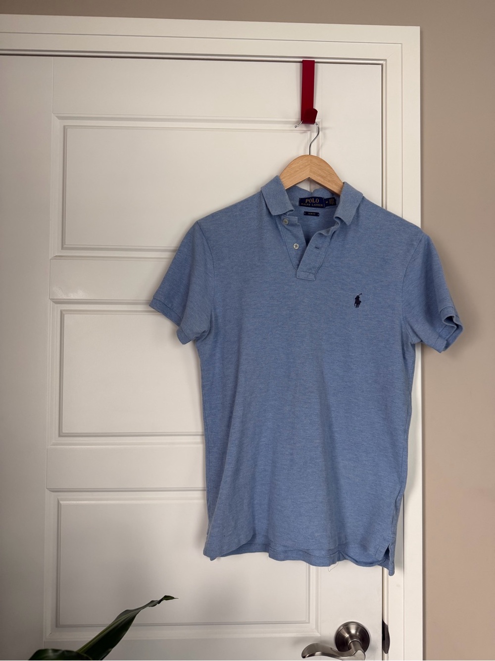 Polo by Ralph Lauren Light Blue Classic Pique Polo Shirt